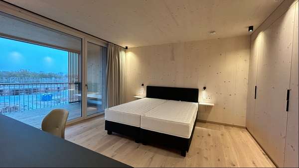 Schlafzimmer - Erdgeschosswohnung in 91550 Dinkelsbühl mit 67m² mieten