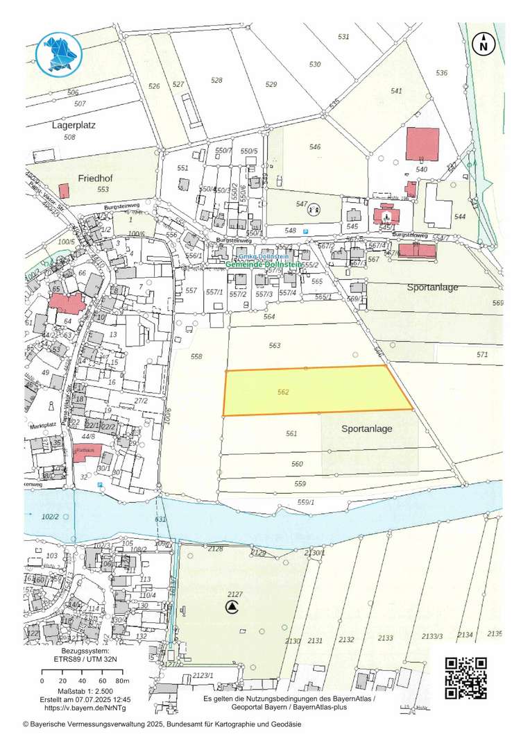 Flur Nr. 562 Flur Nr. 562 - Sonstige Landwirtschaftsimmobilie in 91795 Dollnstein mit 0m² kaufen