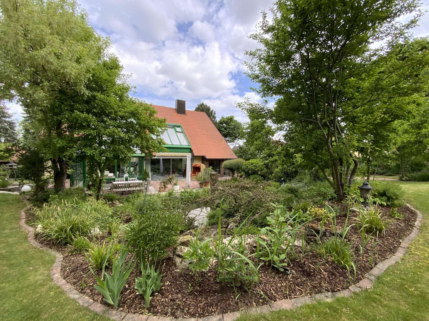 Außenansicht Außenansicht - Einfamilienhaus in 91801 Markt Berolzheim mit 300m² kaufen