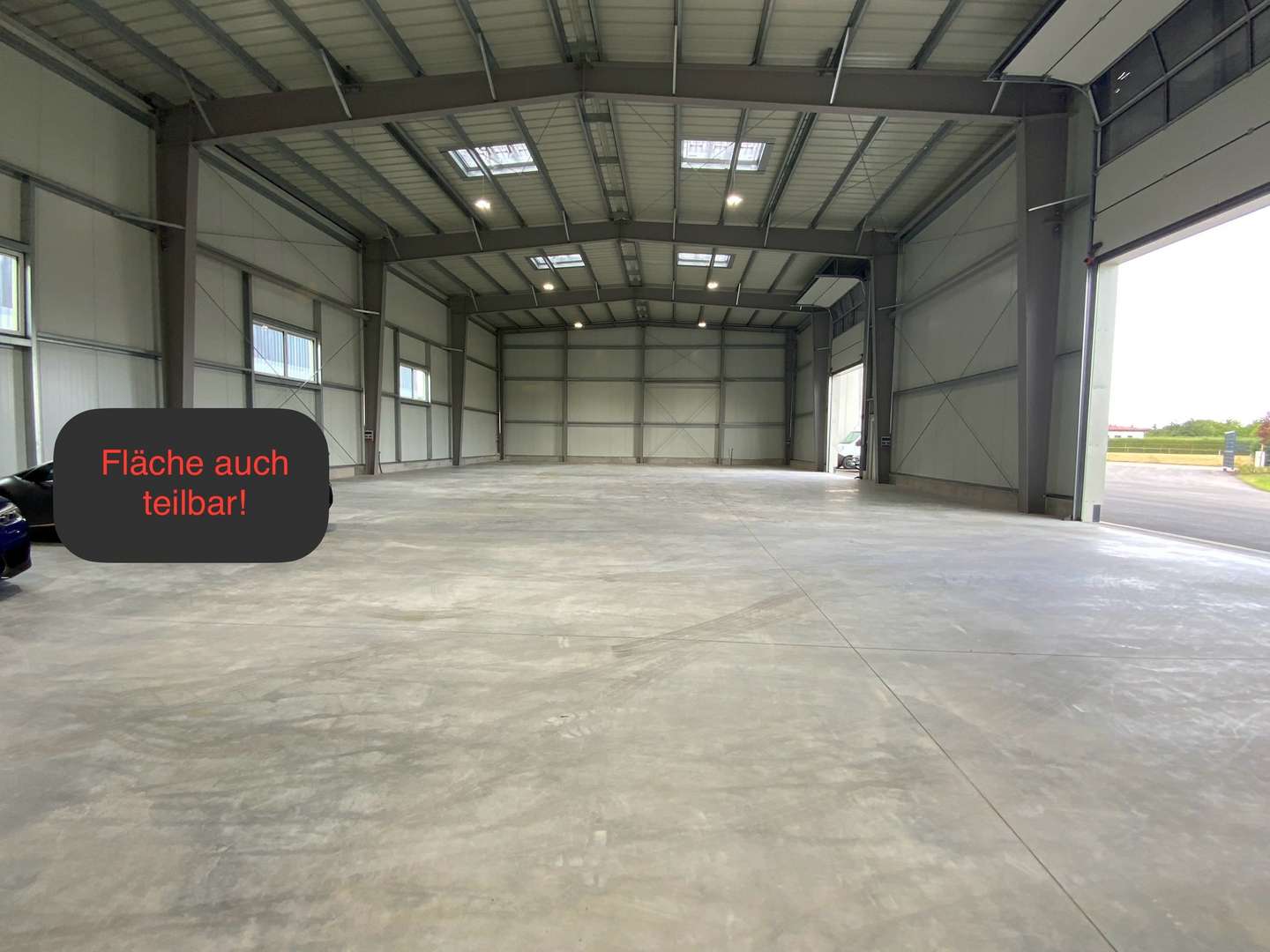 Viel Platz für Ihr Gewerbe! Viel Platz für Ihr Gewerbe! - Halle in 91639 Wolframs-Eschenbach mit 620m² mieten