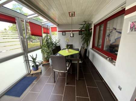 In diesem Wintergarten werden Sie sich wohl fühlen! - Doppelhaushälfte in 91710 Gunzenhausen mit 150m² kaufen