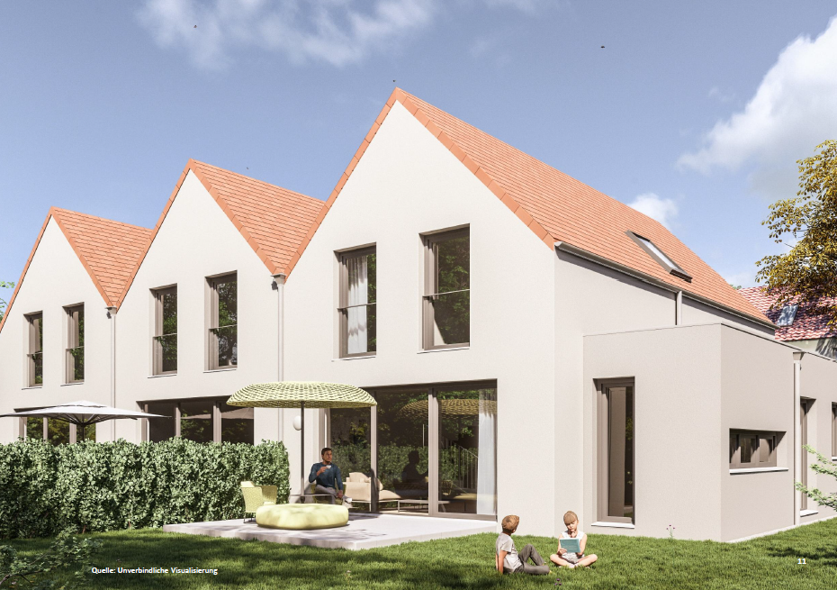 Gartenansicht - Reihenmittelhaus in 96052 Bamberg mit 117m² kaufen