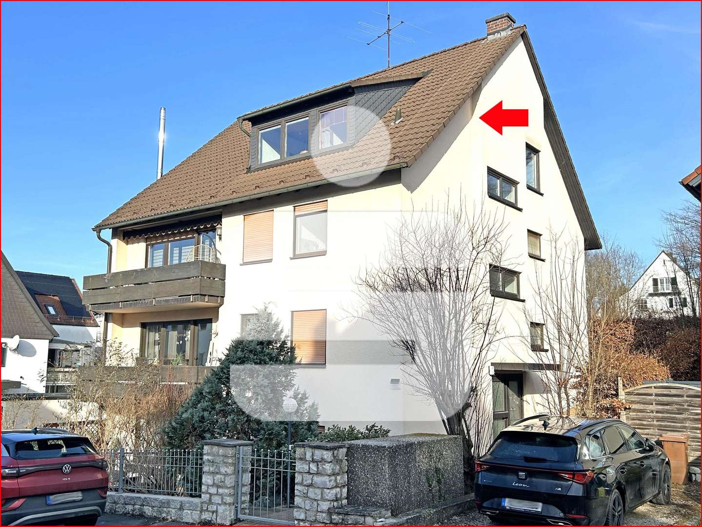 Außenansicht - Dachgeschosswohnung in 95326 Kulmbach mit 81m² kaufen
