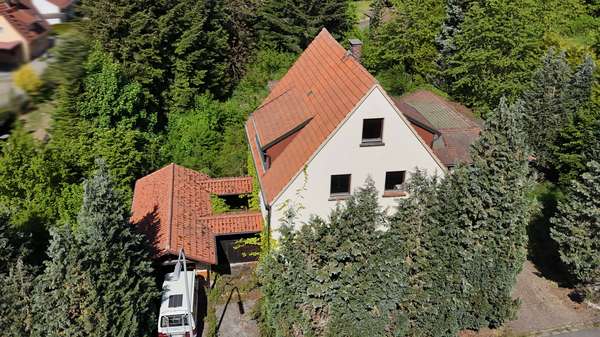 Luftbild Luftbild - Zweifamilienhaus in 95364 Ludwigschorgast mit 190m² kaufen