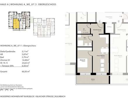 Infos Infos - Etagenwohnung in 95326 Kulmbach mit 60m² kaufen