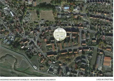 Modernes Wohnen mit Burgblick
