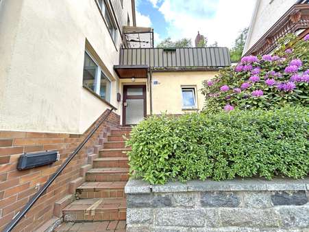 Außen Eingang - Doppelhaushälfte in 95339 Wirsberg mit 164m² kaufen