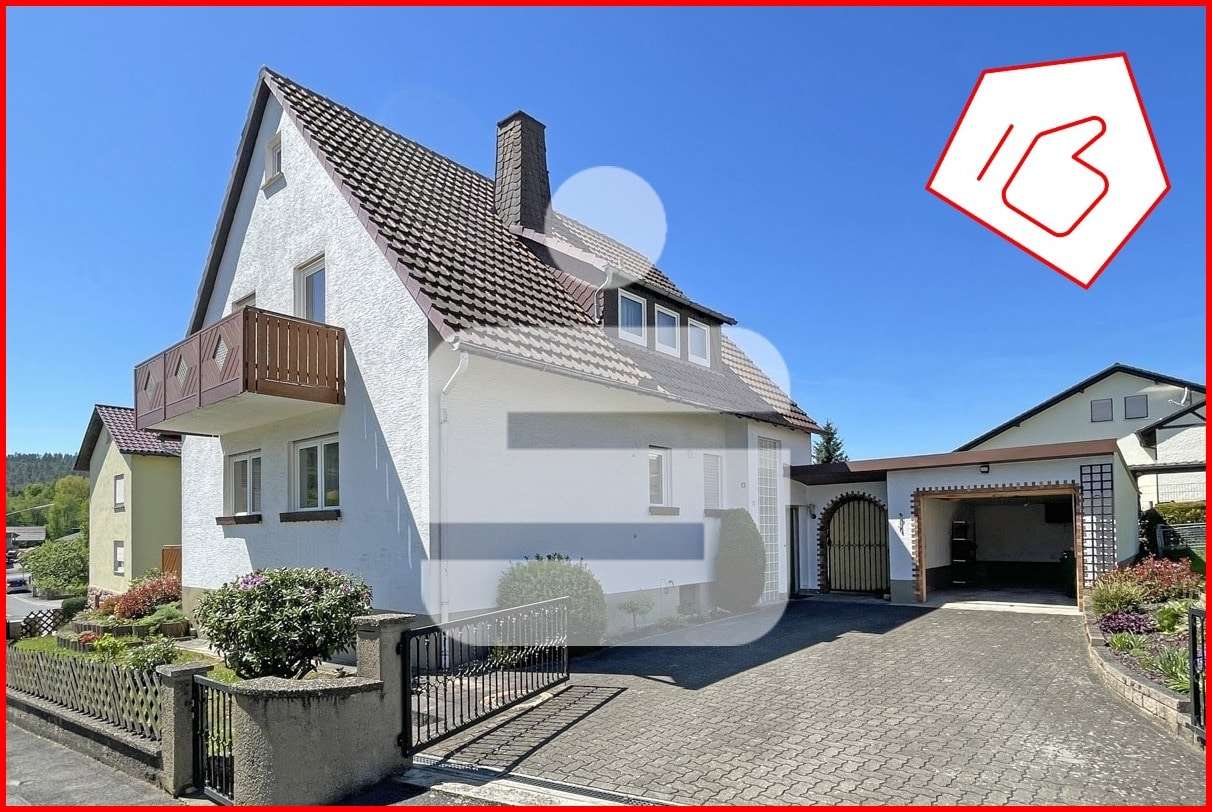 Straßenansicht - Einfamilienhaus in 96342 Stockheim mit 125m² kaufen