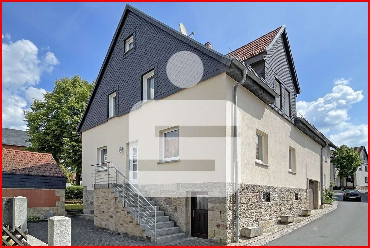 Straßenansicht Straßenansicht - Einfamilienhaus in 96317 Kronach mit 141m² kaufen