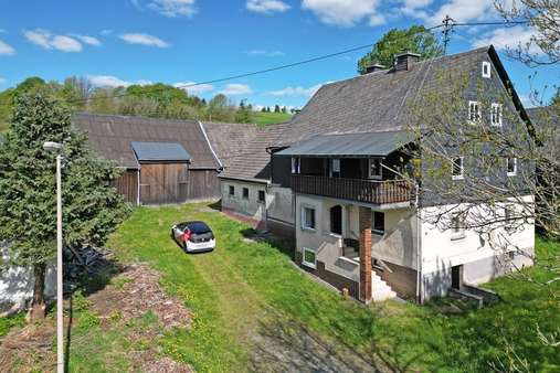 Luftbild - Bauernhaus in 96358 Teuschnitz mit 190m² kaufen