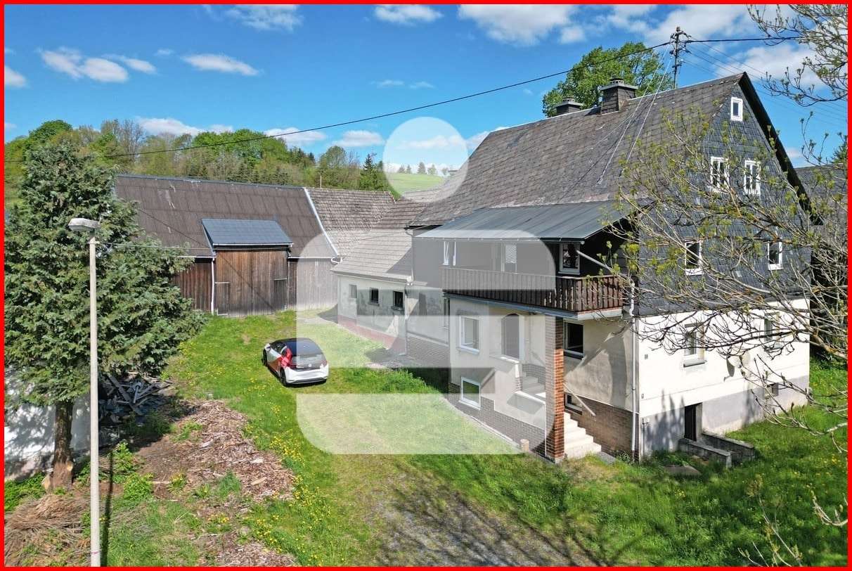 Luftbild - Bauernhaus in 96358 Teuschnitz mit 190m² kaufen