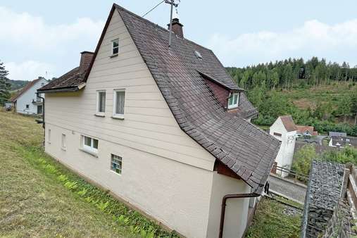 Gartenansicht - Einfamilienhaus in 96352 Wilhelmsthal mit 118m² kaufen