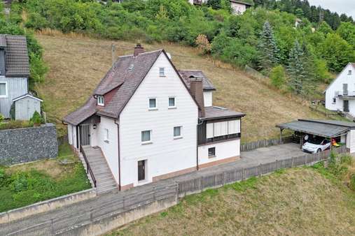 Luftbild - Einfamilienhaus in 96352 Wilhelmsthal mit 118m² kaufen