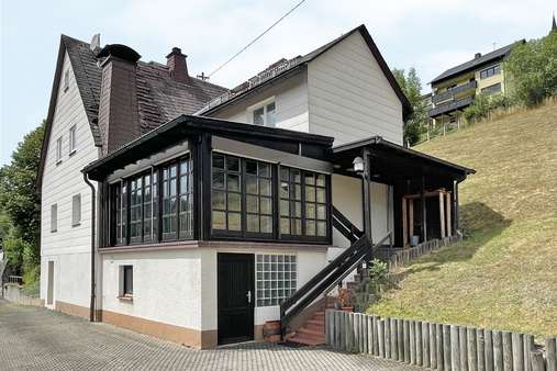 Straßenansicht - Einfamilienhaus in 96352 Wilhelmsthal mit 118m² kaufen