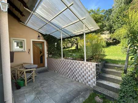 Außen, Eingangsbereich Außen, Eingangsbereich - Zweifamilienhaus in 95326 Kulmbach mit 163m² kaufen