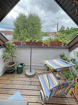 Dachterrasse Dachterrasse - Dachgeschosswohnung in 96317 Kronach mit 90m² kaufen