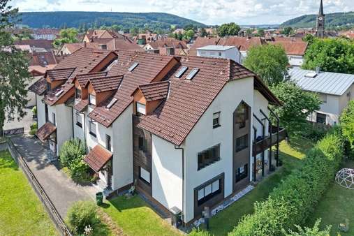 Luftbild Luftbild - Dachgeschosswohnung in 96317 Kronach mit 90m² kaufen