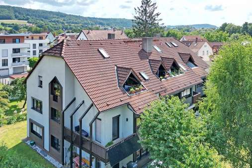 Luftbild Luftbild - Dachgeschosswohnung in 96317 Kronach mit 90m² kaufen