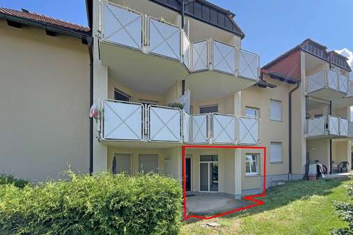 Lage der Wohnung Lage der Wohnung - Erdgeschosswohnung in 96364 Marktrodach mit 37m² als Kapitalanlage kaufen