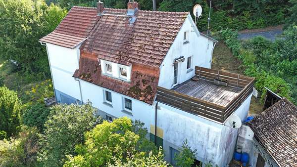 Luftbild - Zweifamilienhaus in 95326 Kulmbach mit 160m² kaufen