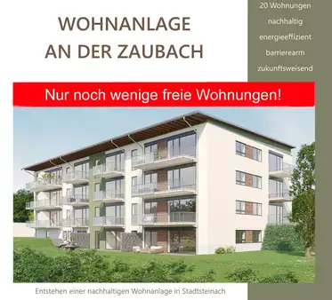 "Zukunft Wohnen" Energiesparend & Klimaneutral / NEUBAU-Wohnanlage in Stadtsteinach "An der Zaubach"