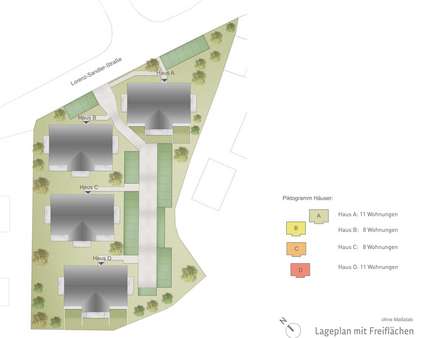 Lageplan - Souterrain-Wohnung in 95326 Kulmbach mit 84m² kaufen