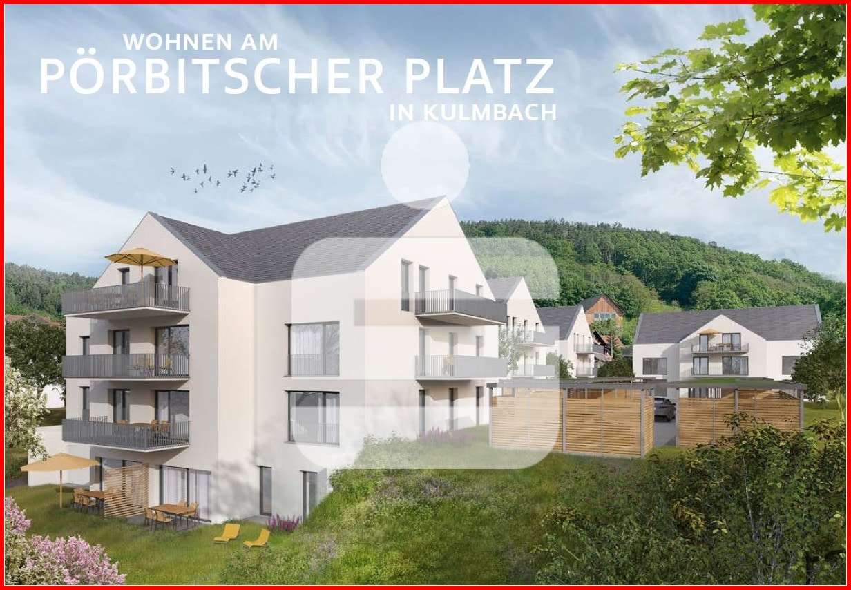 Fotorealistische Ansicht - Souterrain-Wohnung in 95326 Kulmbach mit 84m² kaufen