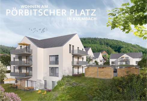 Fotorealistische Ansicht - Souterrain-Wohnung in 95326 Kulmbach mit 84m² kaufen