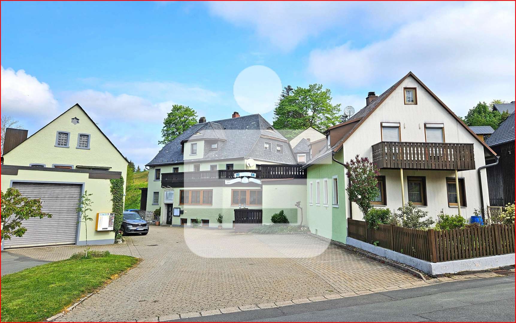 Ansicht Straße - Gastronomie in 95355 Presseck mit 300m² kaufen