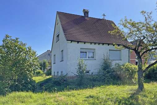 Gartenansicht - Einfamilienhaus in 96317 Kronach mit 87m² kaufen