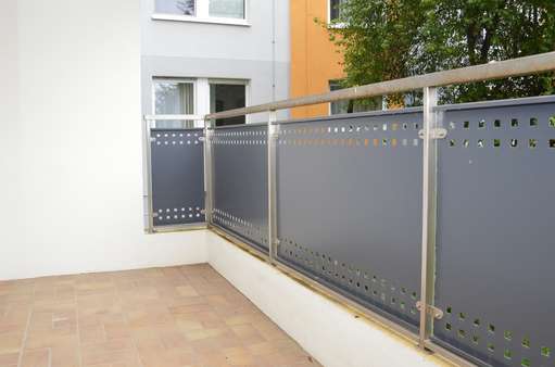 Balkon - Zugang vom Wohnzimmer aus. Balkon - Zugang vom Wohnzimmer aus. - Etagenwohnung in 95448 Bayreuth mit 79m² kaufen