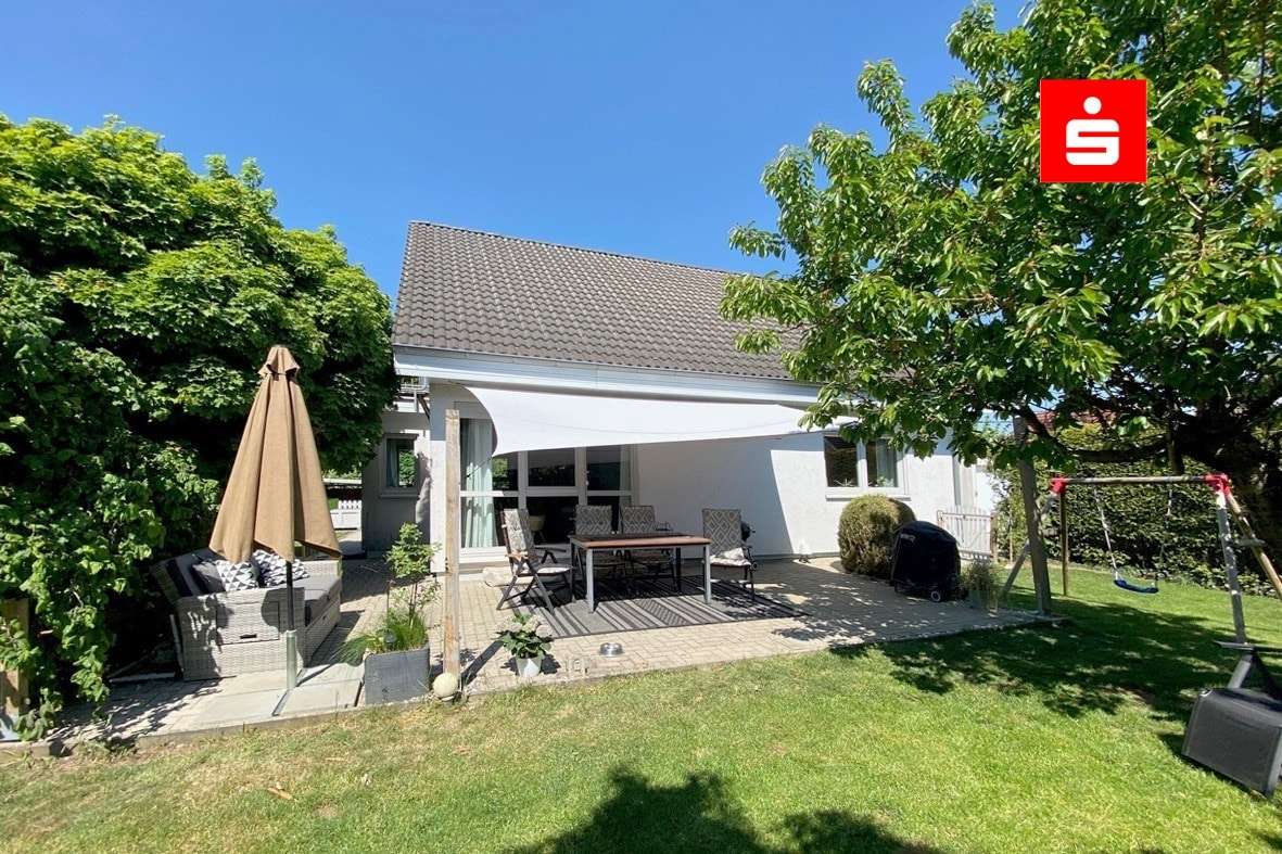 Außenansicht Außenansicht - Einfamilienhaus in 95490 Mistelgau mit 134m² kaufen