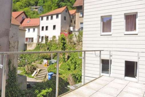 Ausblick Balkon - Mehrfamilienhaus in 95460 Bad Berneck mit 334m² kaufen