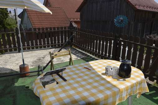 große Terrasse - Obergeschoss - Einfamilienhaus in 95503 Hummeltal mit 117m² kaufen