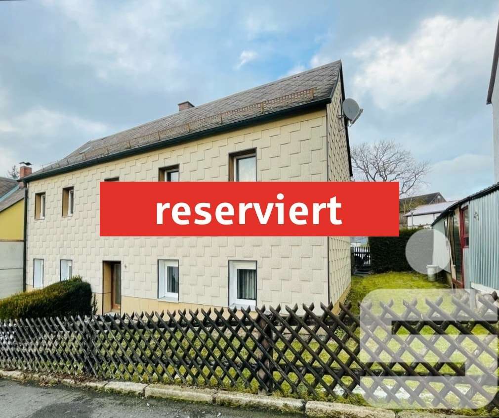 Süd-Ansicht Süd-Ansicht - Zweifamilienhaus in 95691 Hohenberg mit 160m² kaufen