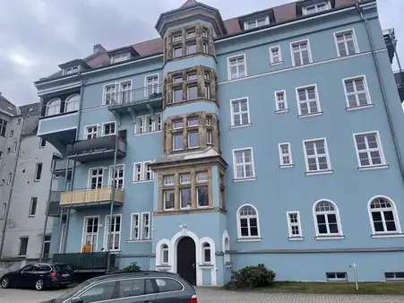 vermietete Wohnung in Hof