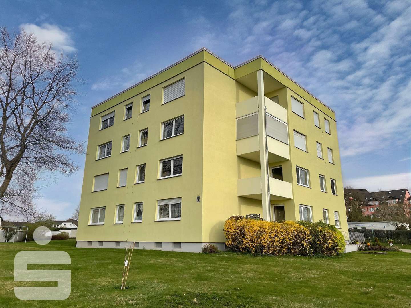 Straßenansicht - Etagenwohnung in 95138 Bad Steben mit 41m² kaufen