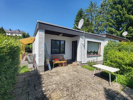 Garten und Terrasse Garten und Terrasse - Doppelhaushälfte in 95233 Helmbrechts mit 65m² kaufen