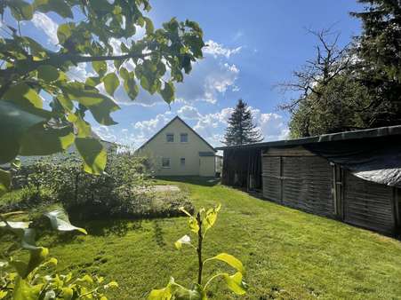 Garten mit Schuppen - Einfamilienhaus in 95191 Leupoldsgrün mit 95m² kaufen