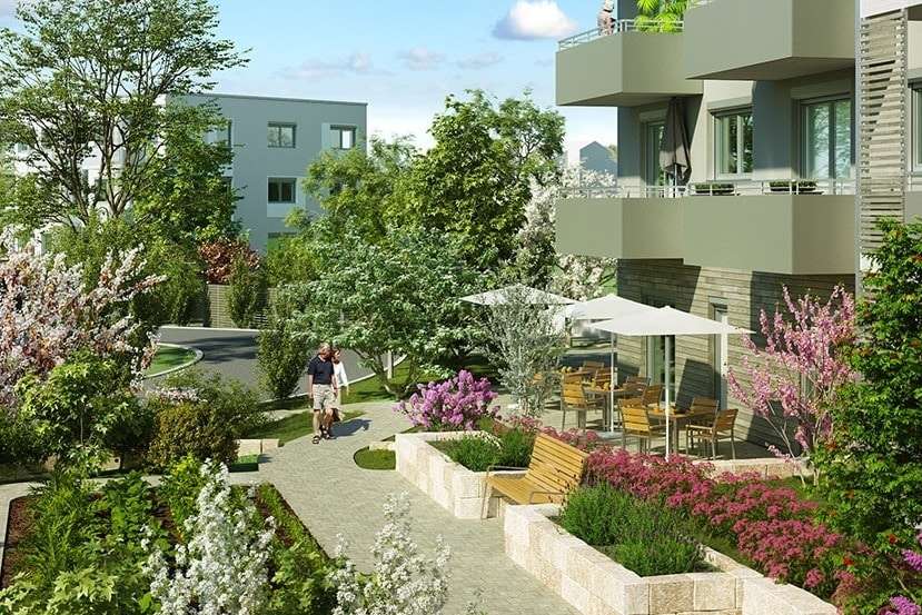 Außenansicht - Erdgeschosswohnung in 96253 Untersiemau mit 69m² mieten
