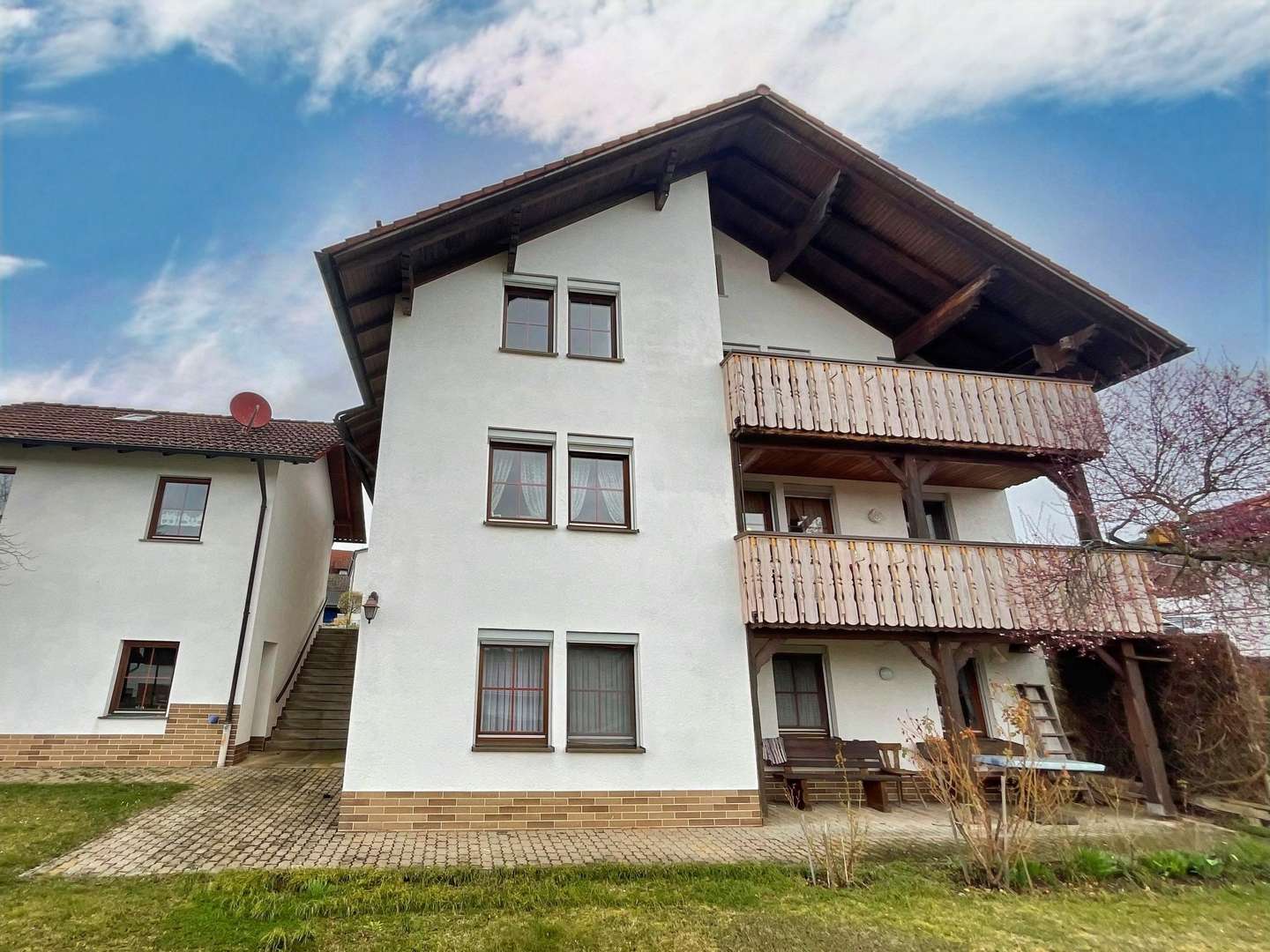 Außenansicht Garten - Einfamilienhaus in 96476 Bad Rodach mit 192m² kaufen