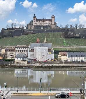 Freier Blick auf die Festung - Maisonette-Wohnung in 97070 Würzburg mit 154m² mieten