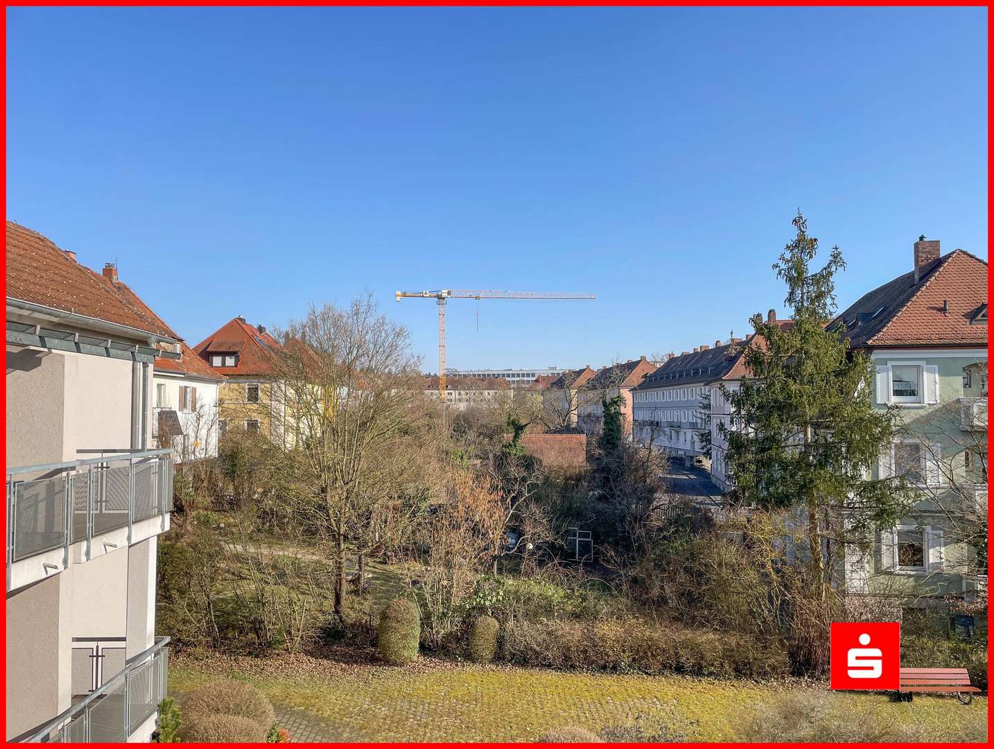 Außblick - Etagenwohnung in 97074 Würzburg mit 78m² mieten