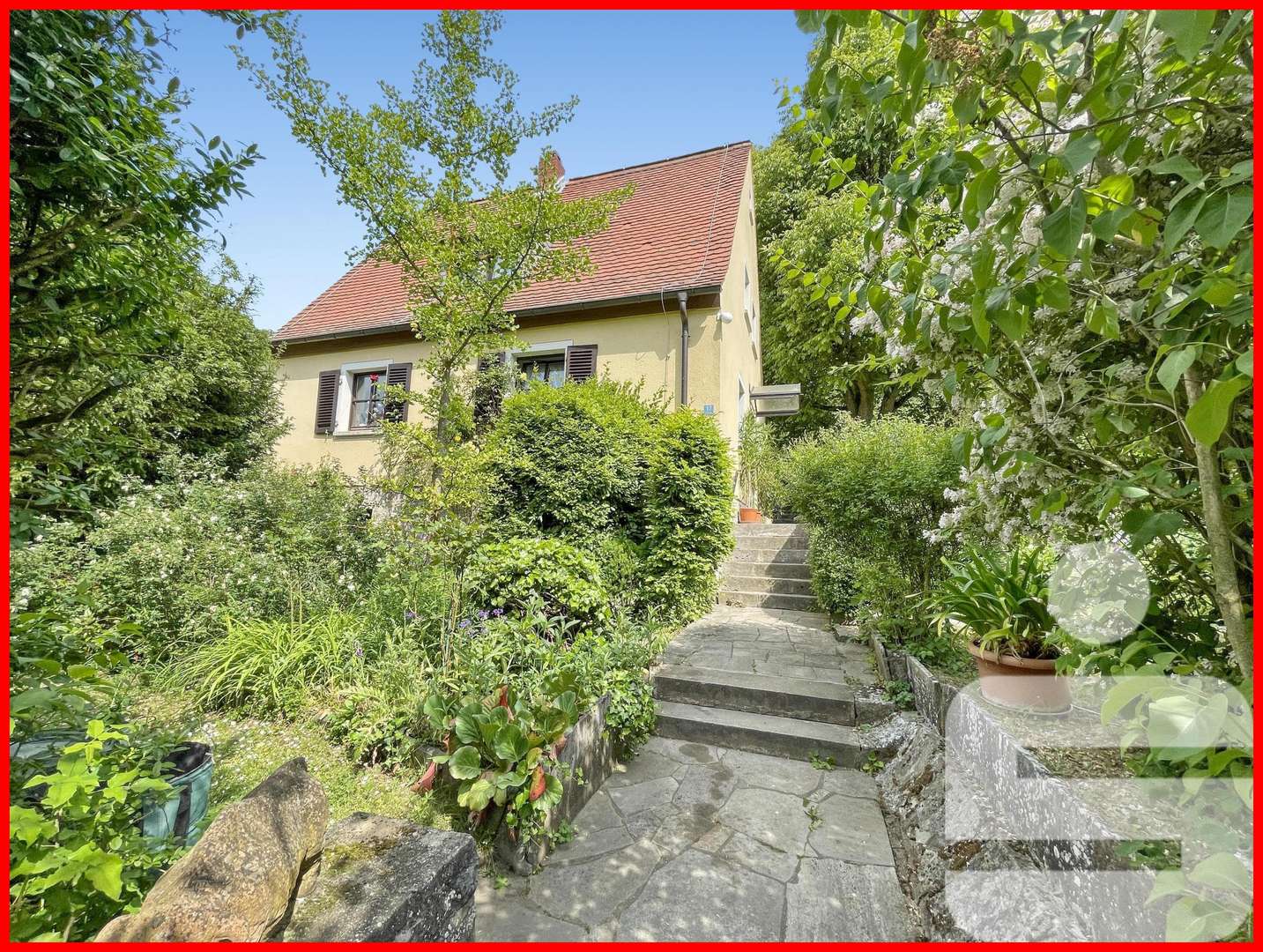 Zugang zum Haus - Einfamilienhaus in 97340 Marktbreit mit 92m² kaufen