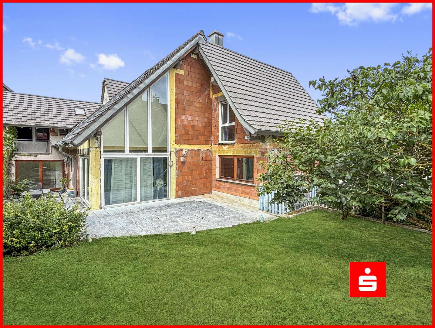 Außenansicht Garten - Einfamilienhaus in 97274 Leinach mit 219m² kaufen