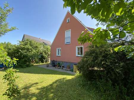 Gartenansicht Gartenansicht - Einfamilienhaus in 97753 Karlstadt mit 98m² kaufen