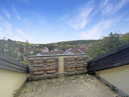 Dachterrasse mit Blick Dachterrasse mit Blick - Dachgeschosswohnung in 97080 Würzburg mit 52m² kaufen