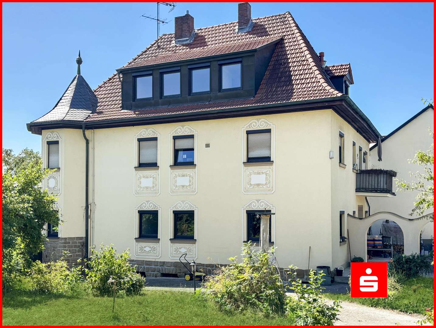 Außenansicht Mehrfamilienhaus - Mehrfamilienhaus in 97225 Zellingen mit 330m² kaufen