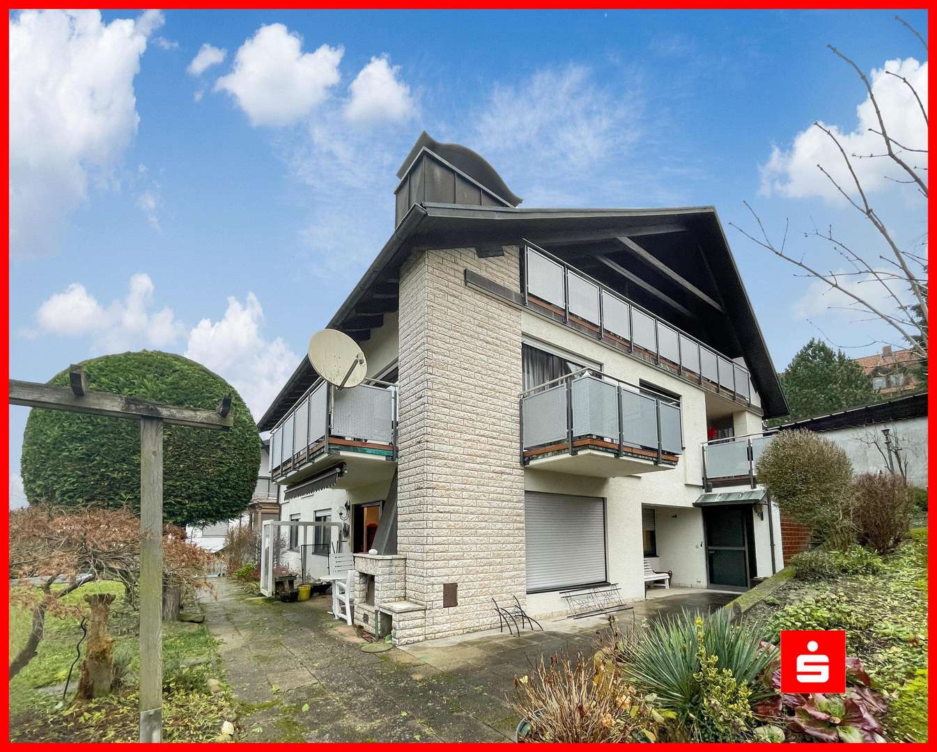 Gartenansicht - Mehrfamilienhaus in 97318 Kitzingen mit 313m² kaufen