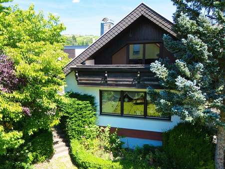 Seitenansicht-Garten - Einfamilienhaus in 97753 Karlstadt mit 270m² kaufen
